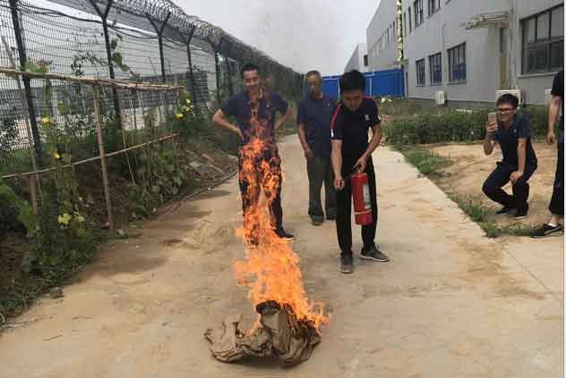 郑州美之邦航空维修有限公司组织开展消防安全知识培训